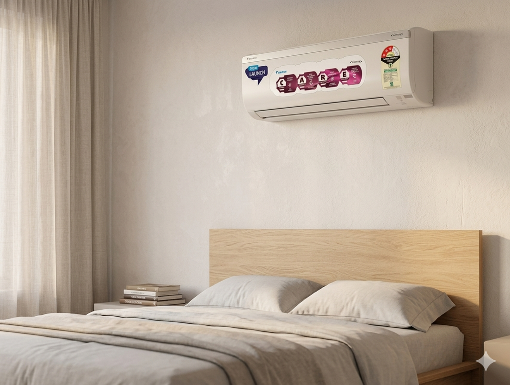 Daikin 1.5 Ton 3 Star, New Star rated, Inverter Split AC