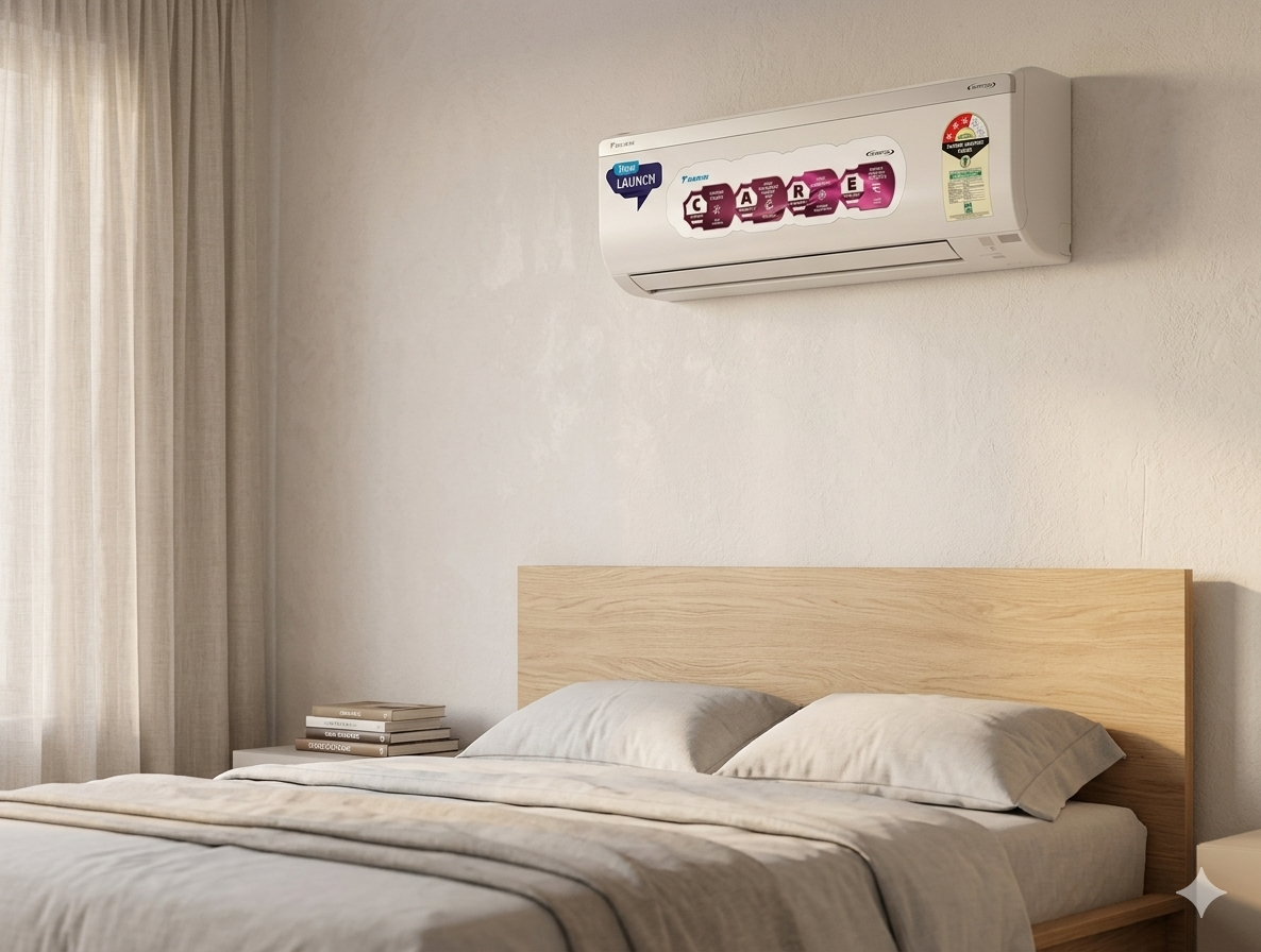 Daikin 1.5 Ton 3 Star, New Star rated, Inverter Split AC